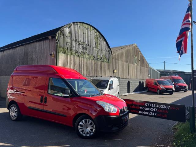 2013 Fiat Doblo 1.6 MULTIJET 16V XL HIGH ROOF DOBLO VAN+1 OWNER!+FSH!+EX ROYAL MAIL!+L@@K!