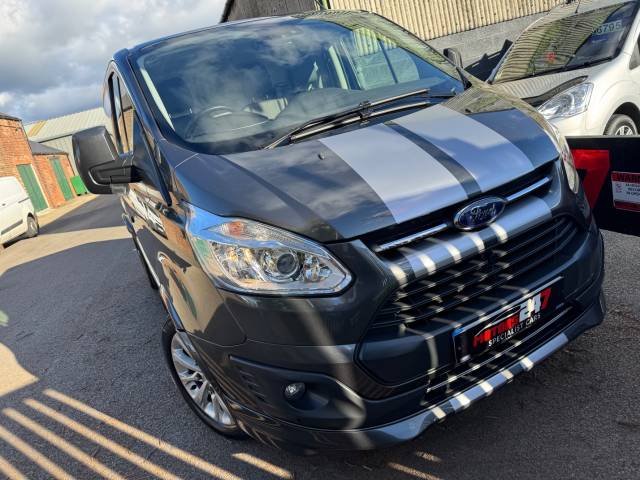 2016 Ford Transit Custom 2.0 TDCi 170ps SPORT VAN+1 OWNER!+FSH!+9 STAMPS!+HUGE SPEC!+LEATHER!+AIR CON!_CRUISE!+WOW!