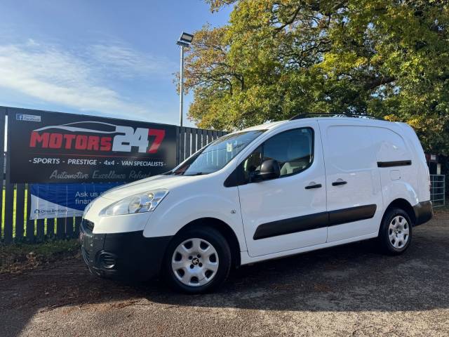 Peugeot Partner 716 S 1.6 HDi 92 CREW VAN!!+5 SEATS!+NO VAT!+ Crew Van Diesel White