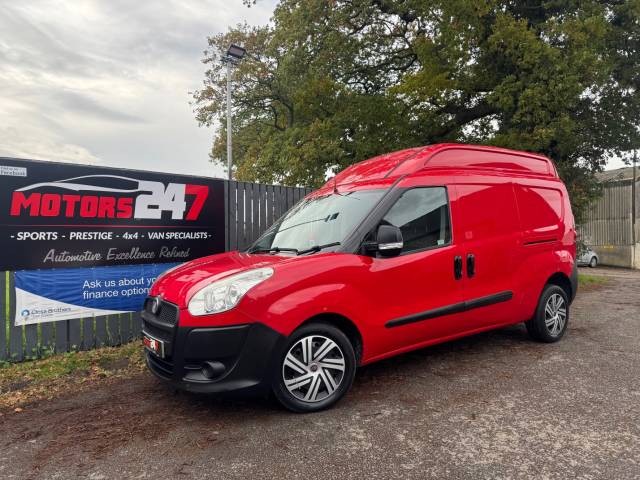 Fiat Doblo 1.6 MULTIJET 16V VAN!+1 OWNER!+ROYAL MAIL!+FSH!+CAMPER POTENTIAL!+HIGH ROOF!+LWB!+ Panel Van Diesel Red