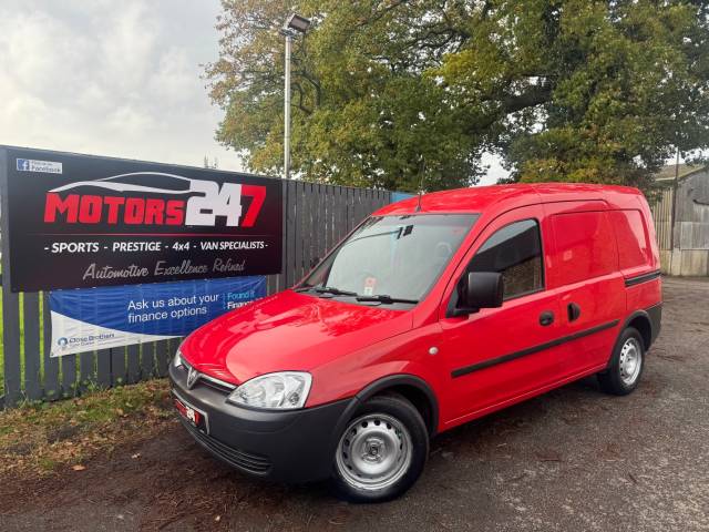 Vauxhall Combo 1700 1.3CDTi 16V VAN [75PS] JUST 40K!+FSH!+1 OWNER+EX ROYAL MAIL!+LOW MILES!+VALUE!+ Panel Van Diesel Red