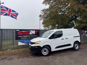 PEUGEOT PARTNER 2019 (19) at Motors 247 Ltd Thirsk