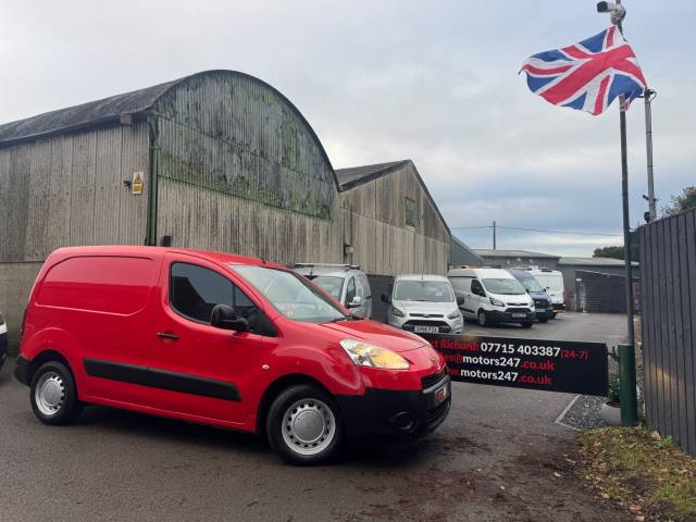 2012 Peugeot Partner PARTNER 625 S 1.6 HDi 75 Van+1 OWNER!+ROYAL MAIL!+FSH!+L@@K!+