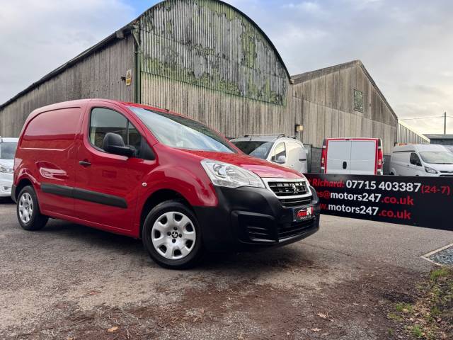 2018 Peugeot Partner PARTNER 625 SE 1.6 16v 98 PETROL VAN+1 OWNER!+AIR CON+CRUISE+EURO 6+LONDON COUNCIL+
