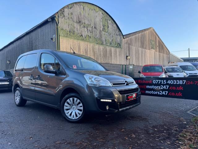 2017 Citroen Berlingo BERLINGO 1.6 BlueHDi 850Kg ENTERPRISE 100PS+NO VAT!+CRUISE!+AIR CON!+STUNNING GREY METALLIC