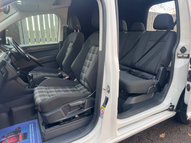 2019 Volkswagen Caddy +NO VAT+TOP SPEC VANHAVEN+5 SEATER++CUSTOM CADDY KOMBI CREW 2.0 TDI BlueMotion Tech Highline Nav Van