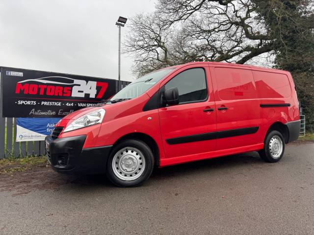 Peugeot Expert EXPERT 1200 1.6 HDi 90 H1 L2 VAN+LWB!+1 OWNER!+FSH!+EX ROYAL MAIL!+ Panel Van Diesel Red