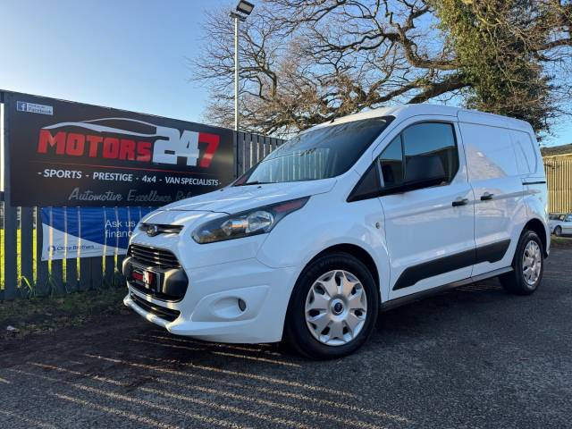 Ford Transit Connect TRANSIT CONNECT 1.5 TDCi 100PS TREND VAN+1 OWNER!+FSH!+JUST 55K!+ Panel Van Diesel White