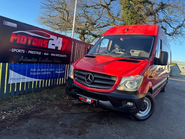 2015 Mercedes-Benz Sprinter 2.1 SPRINTER 313 CDI 3.5t HIGH ROOF LONG WHEEL BASE VAN!+1 OWNER!+FSH!+DIRECT FROM PARCEL FORCE!!