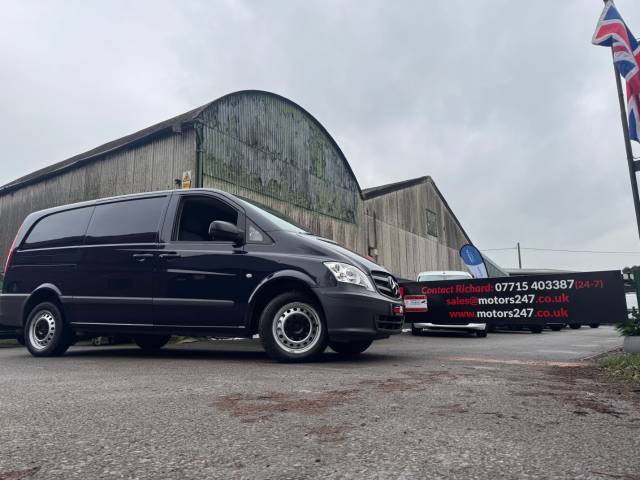 2013 Mercedes-Benz Vito 2.1 VITO 113CDI VAN+NO VAT!+CRUISE CONTROL!+TAILGATE!+LWB!+STUNNING VAN!+