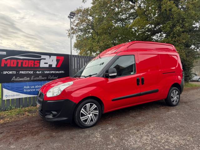Fiat Doblo DOBLO 1.6 Multijet 16V Van+1 OWNER!+EX ROYAL MAIL!+FSH!+CAMPER POTENTIAL!+L@@K! Panel Van Diesel Red