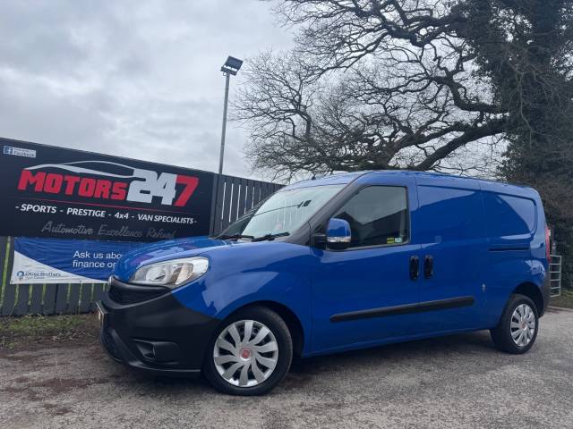 Fiat Doblo DOBLO CARGO 1.3 SX MULTIJET**AIR CON**MAXI L2 LWB 16V Panel Van Diesel Blue