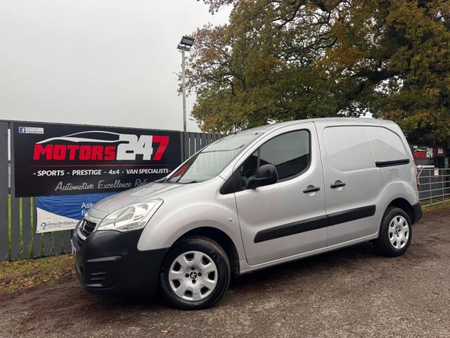 Peugeot Partner PARTNER 850 SE 1.6 BlueHDi EURO 6 100 VAN+FULL SERVICE HSITORY!+AIR CON!+CRUISE!+2 KEYS!+L@@K Panel Van Diesel Silver