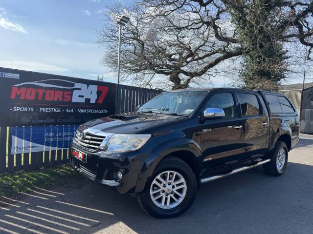 Toyota Hilux HILUX INVINCIBLE D/Cab Pick Up 3.0 D-4D 4WD 171 Auto Pick Up Diesel Black