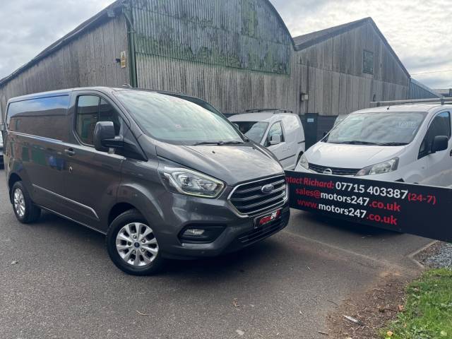 2020 Ford Transit Custom TRANSIT CUSTOM 2.0 ECOBLUE LOW ROOF 130PS LIMITED VAN+NO VAT!+AIR+CRUISE+HEATED SEATS!+SUPERB!+