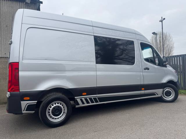 2018 Mercedes-Benz Sprinter 2.1 SPRINTER 3.5t L2 MEDIUM VAN+MWB+AIR CON!+SAT NAV!+CRUISE!+2 KEYS!+CAMPER POTENTIAL!+L@@K!+