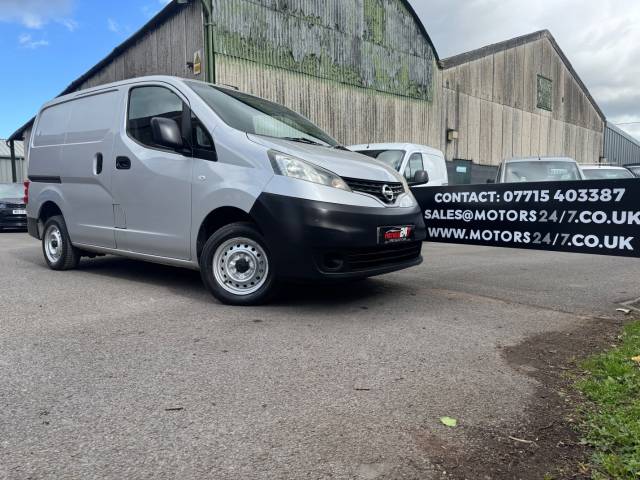 2012 Nissan NV200 NV200 1.5 dCi 89 SE VAN+1 OWNER!+FSH!+79K MILES!+NO VAT!+SILVER!+L@@K!+