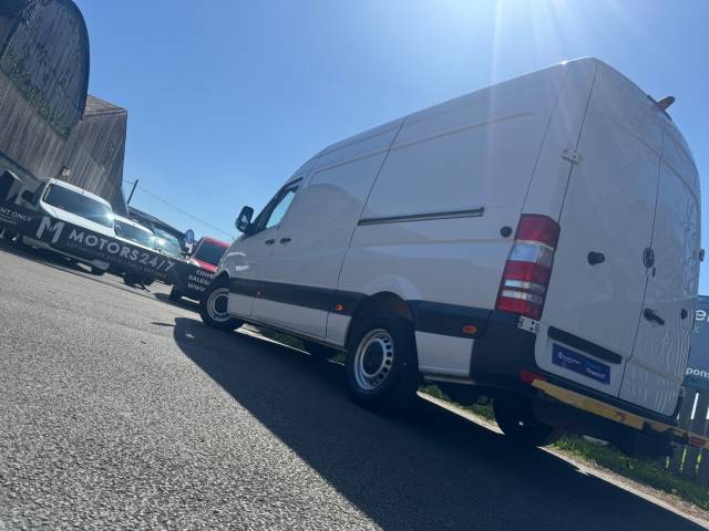2017 Mercedes-Benz Sprinter MERCEDES SPRINTER 2.1 3.5t HIGH ROOF VAN!+HEAVY DUTY TOW BAR!+NO VAT!+1 FORMER KEEPER!+146K MILES!+