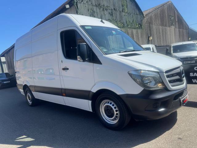 2017 Mercedes-Benz Sprinter MERCEDES SPRINTER 2.1 3.5t HIGH ROOF VAN!+HEAVY DUTY TOW BAR!+NO VAT!+1 FORMER KEEPER!+146K MILES!+