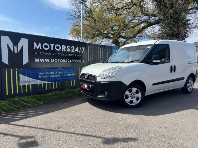 Fiat Doblo DOBLO 1.3 Multijet 16V Van Start Stop+AIR CON!+12V INVERTER!+EX NETWORK RAIL!+L@@K! Panel Van Diesel White