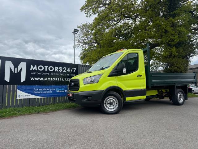 2018 Ford Transit TRANSIT 350 2.0 TDCi 130ps CHASSIS CAB TIPPER!+JUST 43K!+WETBELT DONE!+EURO 6!+