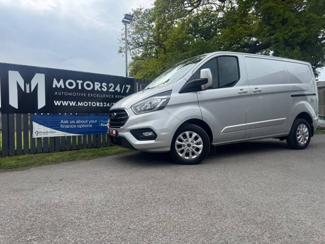 Ford Transit Custom TRANSIT CUSTOM 2.0 EcoBlue 130PS LOW ROOF LIMITED VAN+WETBELT JUST DONE!!+TOP SPEC!+L@@K!+ Panel Van Diesel Silver