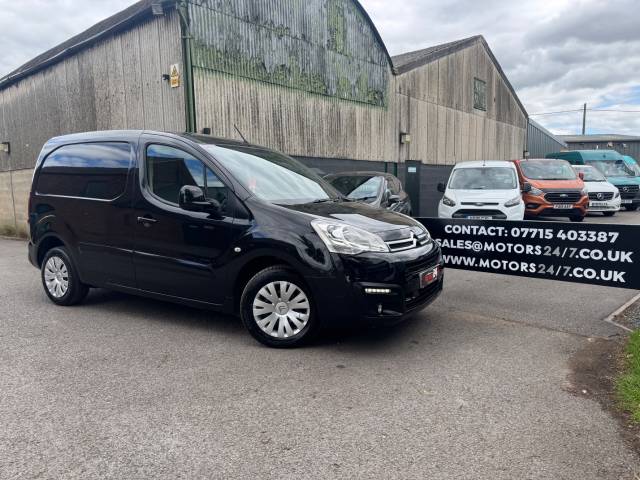 2015 Citroen Berlingo BERLINGO 1.6 HDi 625Kg ENTERPRISE 75PS+AIR CON!+CRUISE!+NO VAT!+BLACK!+L@@K!+