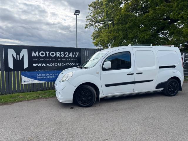Renault Kangoo 1.5 KANGOO LL21dCi 85 LONG WHEEL BASE CAMPER+DAY VAN!!+AIR CON!+L@@K! Panel Van Diesel White