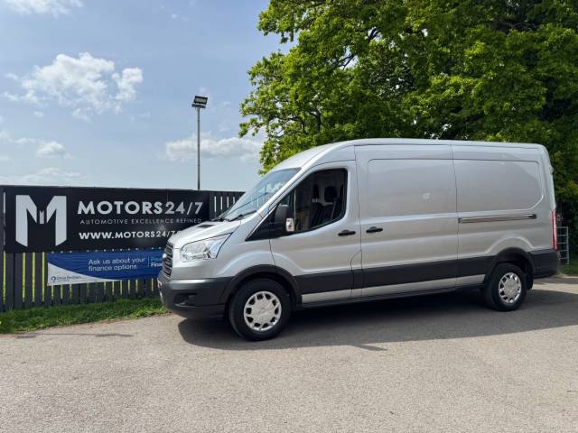 Ford Transit TRANSIT 350 2.2 TDCi 125ps H2 L3 TREND VAN!+AIR CON!+CRUISE!+FULL SPEC!+HEATED SCREEN!+SUBERB!+ Panel Van Diesel Silver