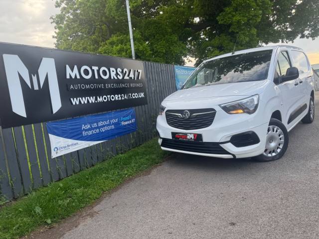 2020 Vauxhall Combo Cargo COMBO 2300 1.5 Turbo D 100ps H1 L2 SPORTIVE VAN!+1 OWNER!+FSH!+LWB!+AIR CON!+WOW!+