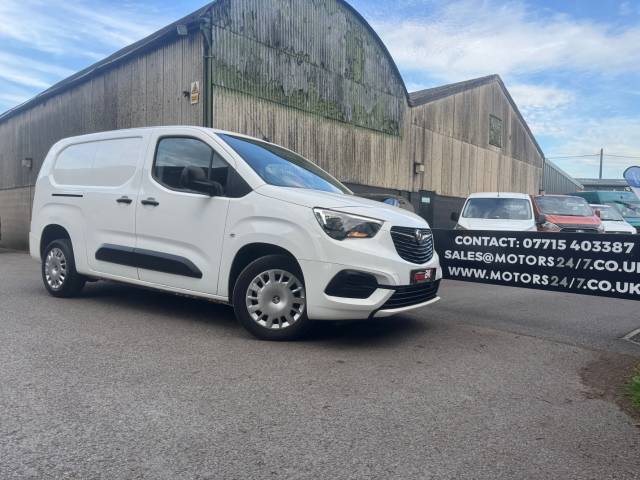 2020 Vauxhall Combo Cargo COMBO 2300 1.5 Turbo D 100ps H1 L2 SPORTIVE VAN!+1 OWNER!+FSH!+LWB!+AIR CON!+WOW!+