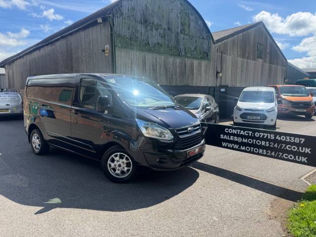 2014 Ford Transit Custom TRANSIT CUSTOM 2.2 TDCi 125ps LOW ROOF LIMITED VAN+1 OWNER!!+AIR!+CRUISE!+STUNNING VAN!+WOW!+