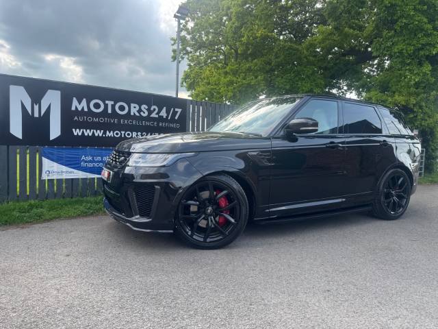 2020 Land Rover Range Rover Sport RANGE ROVER SPORT 5.0 V8 S/C SVR 5 DR+EXTERIOR CARBON PACK!+JUST 31K MILES!+FSH!+SUPERB!+