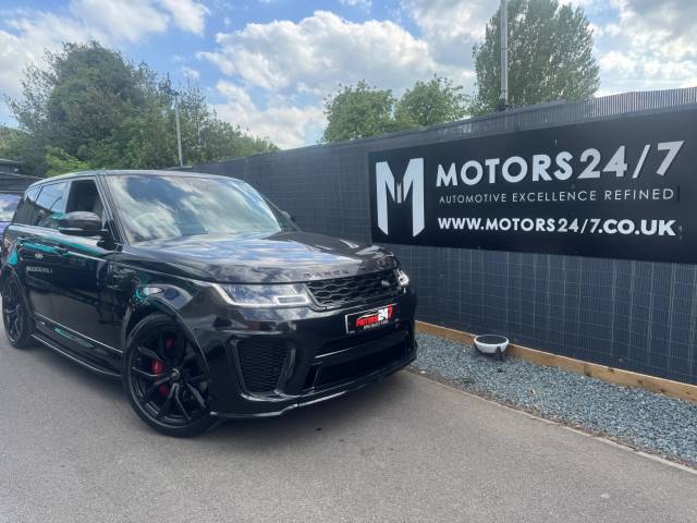 2020 Land Rover Range Rover Sport RANGE ROVER SPORT 5.0 V8 S/C SVR 5 DR+EXTERIOR CARBON PACK!+JUST 31K MILES!+FSH!+SUPERB!+