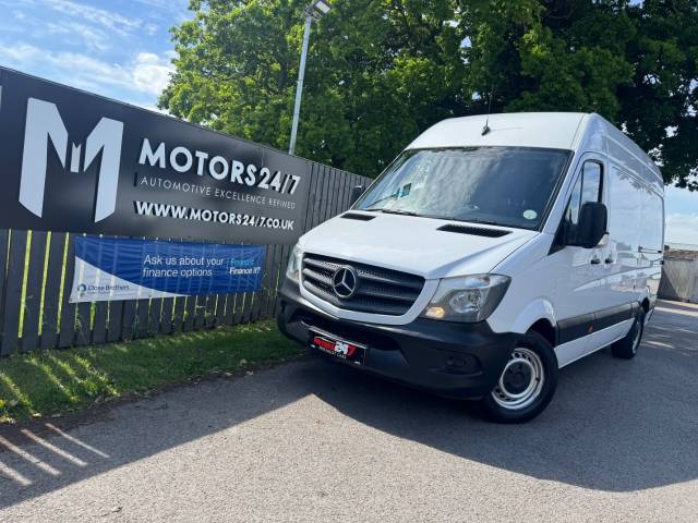 2018 Mercedes-Benz Sprinter SPRINTER 314CDI MWB MEDIUM 3.5t 2.1 MERC ENGINE!+REVERSING CAMERA!+CAMPER POTENTIAL!+L@@K!+