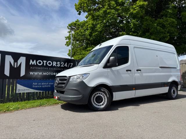 Mercedes-Benz Sprinter SPRINTER 314 CDI L2 H2 3.5t FWD DIESEL+2.1 MERC ENGINE!+AIR CON!+CRUISE!+REV CAM!+L@@K!+ Panel Van Diesel White