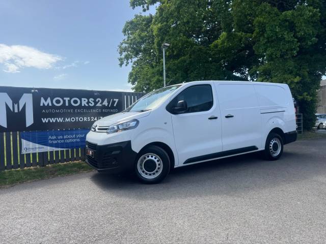 Citroen Dispatch DISPATCH 1200 1.5 BlueHDi 1200 ENTERPRISE+1 OWNER!+88K MILES!+CRUISE!+AIR CON! Panel Van Diesel White
