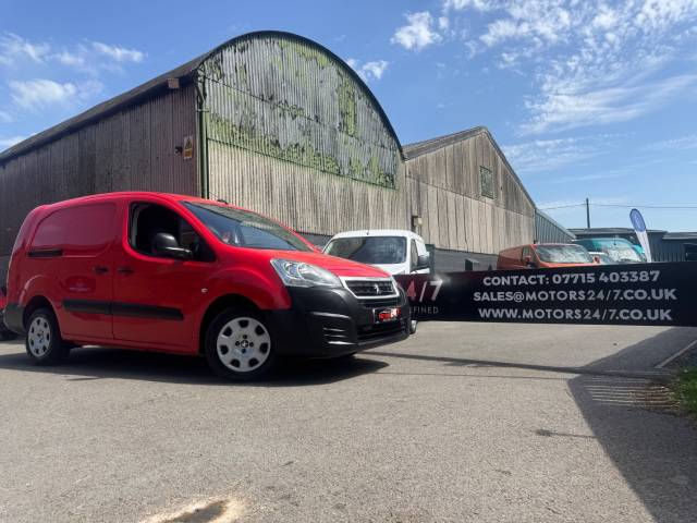 2018 Peugeot Partner PARTNER 1.2 S 110BHP PETROL EURO 6+EX ROYAL MAIL!+FSH!+1 OWNER!+BEST VALUE!+L@@K!+