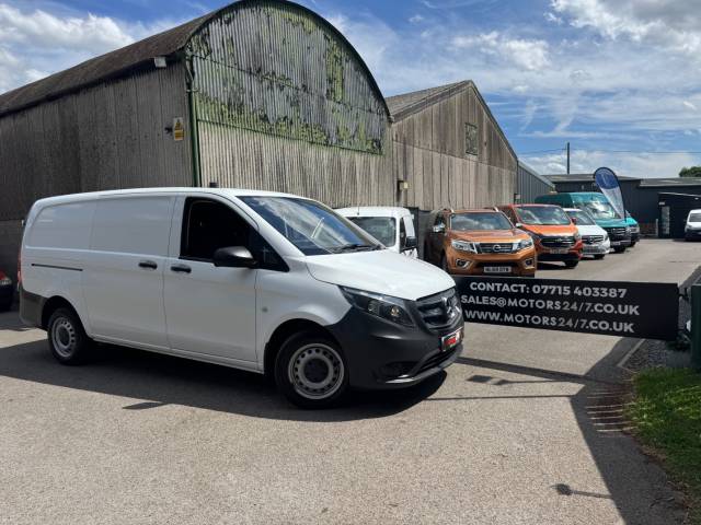 2018 Mercedes-Benz Vito 1.6 VITO LONG DIESEL 111CDI VAN+NO VAT!+REV CAM!+FSH!+