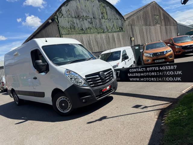 2020 Vauxhall Movano MOVANO 2.3 Turbo D 135ps H2 L2 MEDIUM FWD DIESEL VAN+BIG SPEC!+AIR CON!+CRUISE!+REV CAM!+L@@K!+