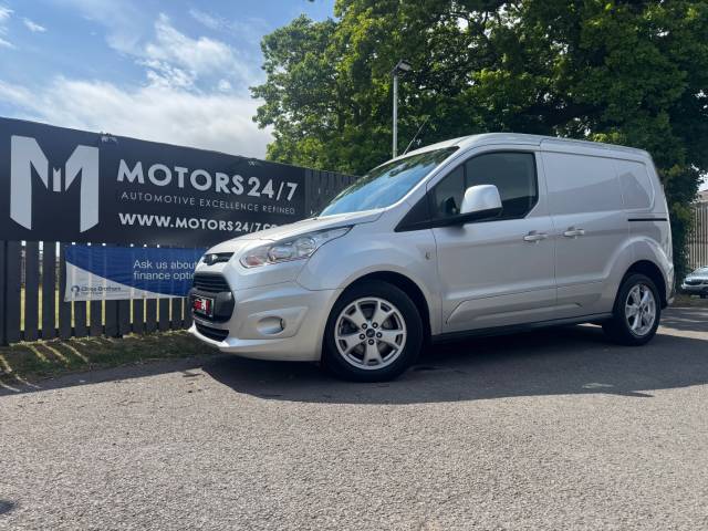 Ford Transit Connect TRANSIT CONNECT 1.6 TDCi 115ps LIMITED VAN!+NO VAT!+69K MILES!+AIR CON!+CRUISE!+L@@K!+ Panel Van Diesel Silver