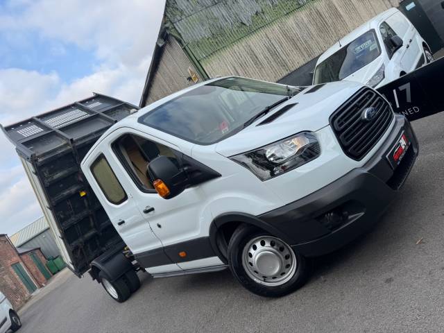 2019 Ford Transit TRANSIT 350 2.0 TDCi 130ps DOUBLE CAB CHASSIS TIPPER!+1 OWNER!+WET BELT JUST DONE!+FSH!+L@@K!