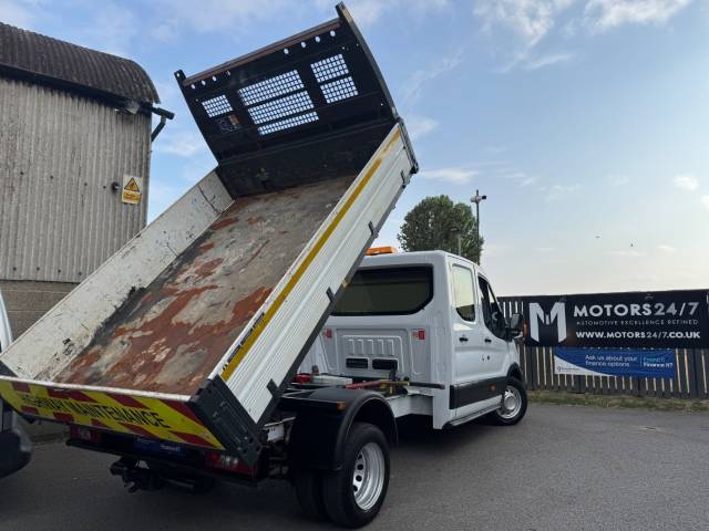 2019 Ford Transit TRANSIT 350 2.0 TDCi 130ps DOUBLE CAB CHASSIS TIPPER!+1 OWNER!+WET BELT JUST DONE!+FSH!+L@@K!
