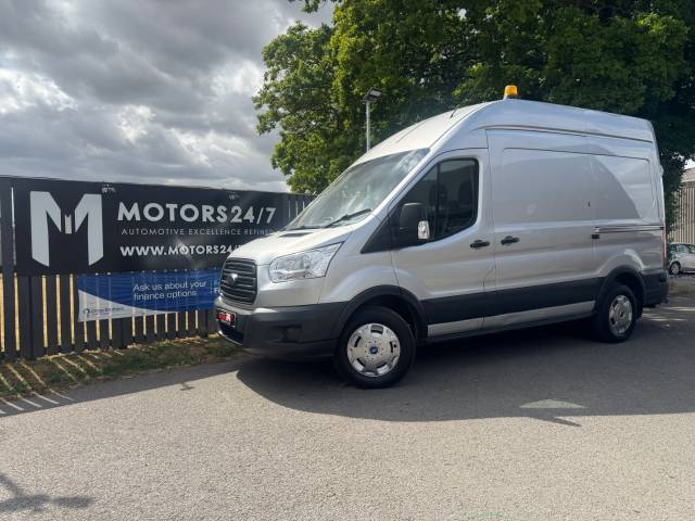 Ford Transit TRANSIT 350 2.2 TDCi 155ps H3 VAN+ON BOARD AIR+POWER!+2.2 CHAIN ENGINE!+NO WETBELT!+L@@K! Panel Van Diesel Silver