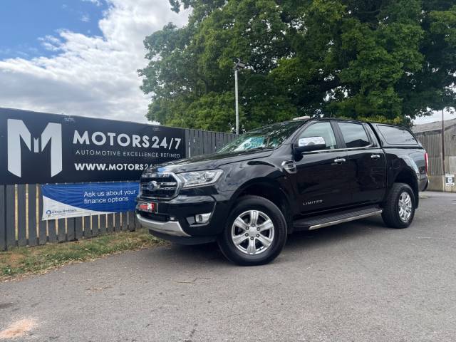 Ford Ranger RANGER PICK UP DOUBLE CAB LIMITED 1 2.0 ECOBLUE 170 AUTOMATIC!+WETBELT DONE!+ Pick Up Diesel Black