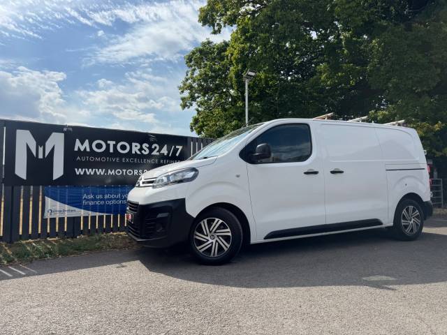 Citroen Dispatch DISPATCH 1000 1.6 BlueHDi 115 ENTERPRISE+EURO 6!+1 OWNER!+FSH!+CRUISE!+AIR!+L@@K!+ Panel Van Diesel White
