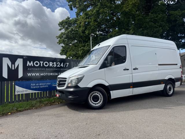Mercedes-Benz Sprinter SPRINTER 2.1L 314 CDI 3.5t MEDIUM WHEEL BASE HIGH ROOF VAN+2 FORMER KEEPERS+LIGHT USE!+BEST VALUE!+ Panel Van Diesel White