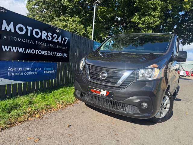 2020 Nissan Nv300 NV300 2.0 dCi 120ps H1 TEKNA VAN+FSH!+NO VAT!+BLACK!+HUGE SPEC!+NAV!+AIR!+CRUISE!+L@@K!+