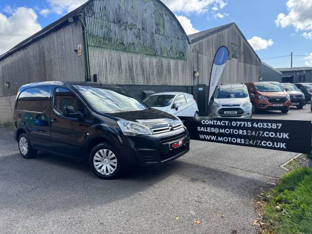 2017 Citroen Berlingo BERLINGO 1.6 BlueHDi 625Kg+BLACK+ENTERPRISE 75PS+NO VAT!+EXCELLENT SERVICE HISTORY!+L@@K!+