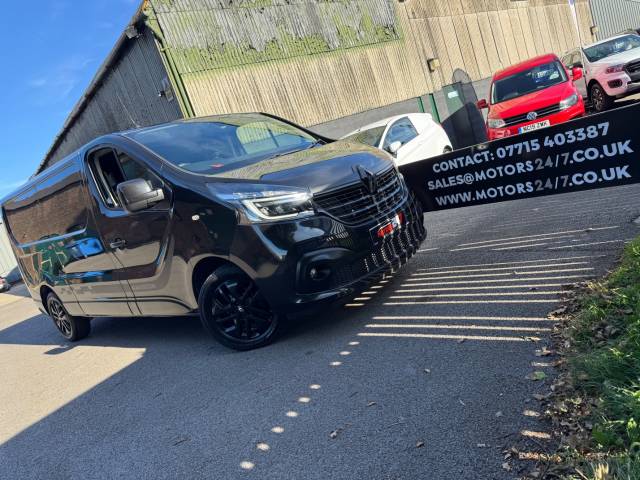 2020 Renault Trafic 2.0 TRAFIC LL30 ENERGY dCi 170 SPECIAL BLACK EDITION!!+LWB!+76K MILES!+FSH!+1 OWNER!=AIR!+CRUISE!+L@@K!